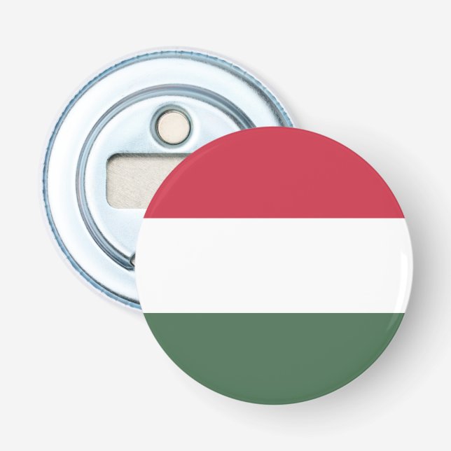 Abrebotellas Bandera de Hungría (Anverso)