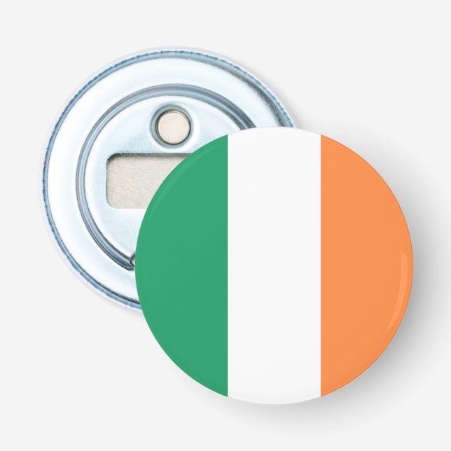 Abrebotellas Bandera de Irlanda (Anverso)