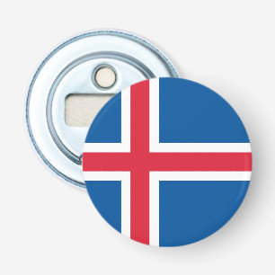 Abrebotellas Bandera de Islandia -