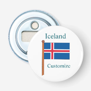 Abrebotellas Bandera de Islandia Thunder_Cove
