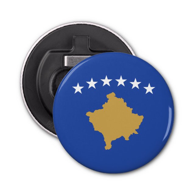 Abrebotellas Bandera de Kosovo (Anverso)