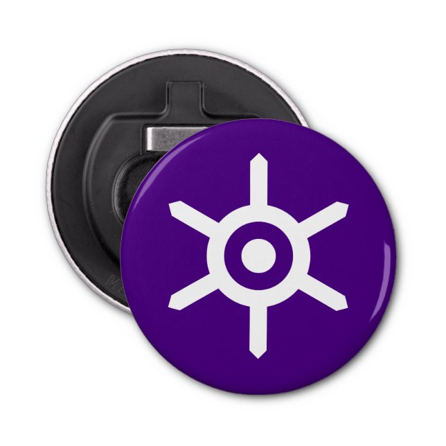 Abrebotellas Bandera de la prefectura de Tokio, Apertura de bot (Anverso)