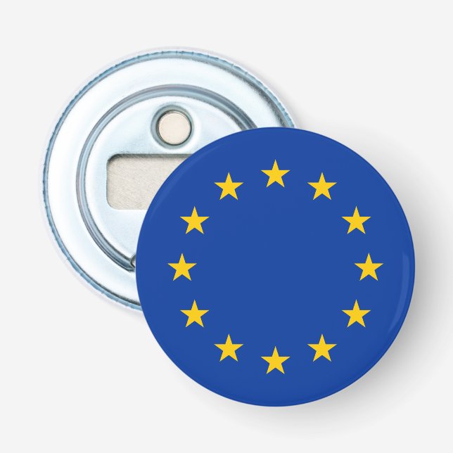 Abrebotellas Bandera de la Unión Europea (Anverso)