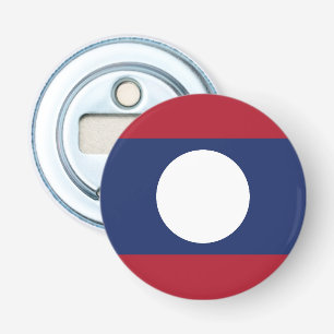 Abrebotellas bandera de Laos