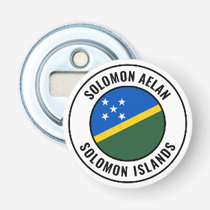 Abrebotellas Bandera de las Islas Salomón Gorgeo Patriótico