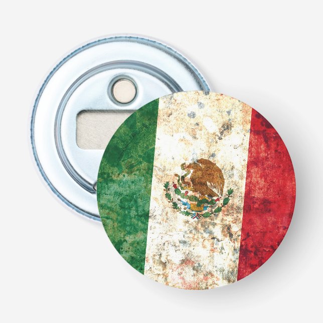 Abrebotellas Bandera de México (Anverso)