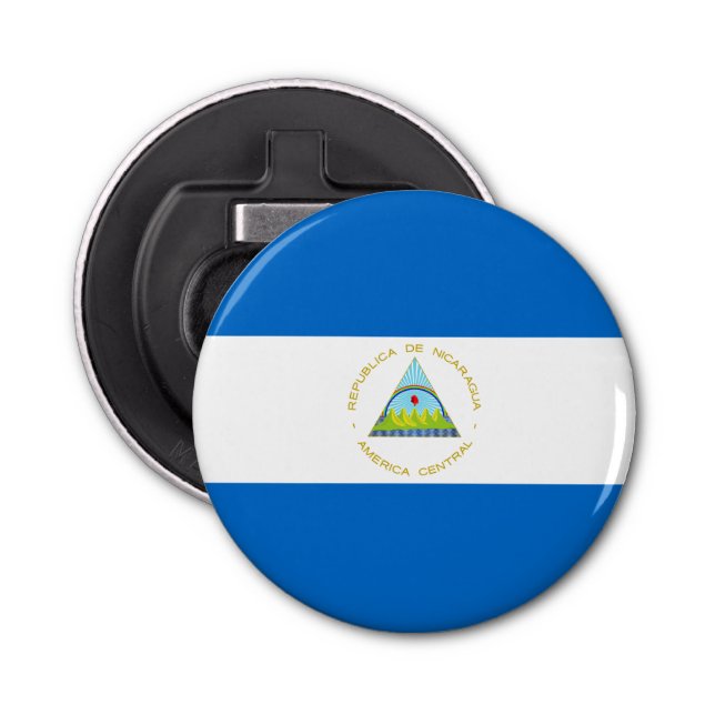 Abrebotellas Bandera de Nicaragua (Anverso)