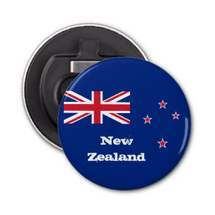 Abrebotellas Bandera de Nueva Zelanda y Nueva Zelanda, fiesta K