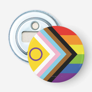 Abrebotellas Bandera de orgullo intersexual de SlipperyJoe's fo