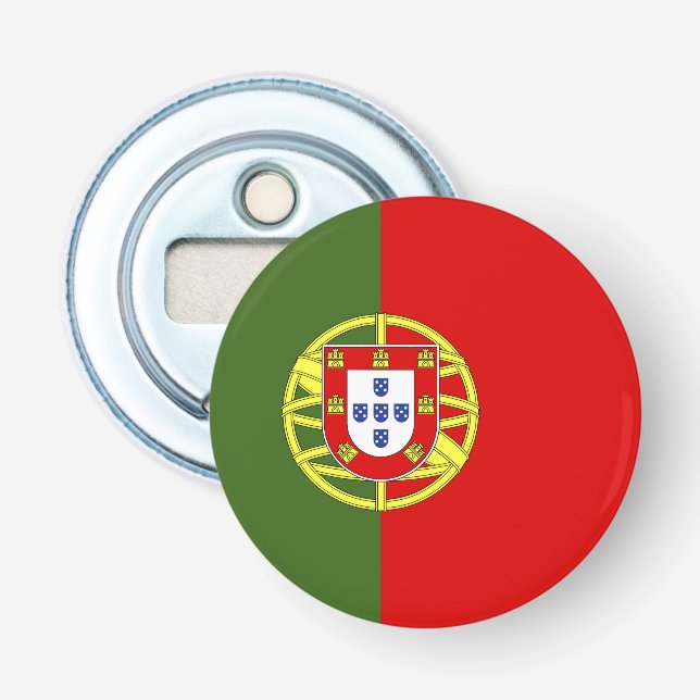 Abrebotellas Bandera de Portugal (Anverso)