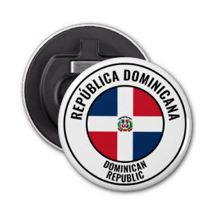Abrebotellas Bandera de República Dominicana espléndida patriót