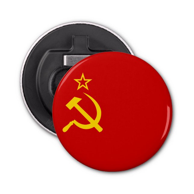 Abrebotellas Bandera de Unión Soviética (Anverso)