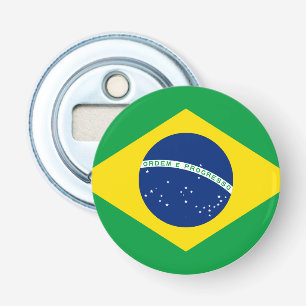 Abrebotellas Bandera del Brasil