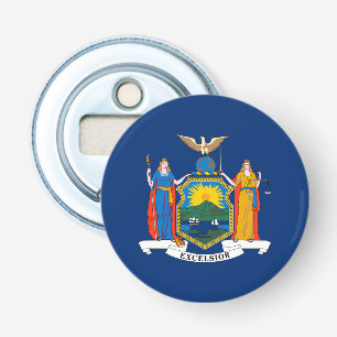 Abrebotellas Bandera del estado de Nueva York