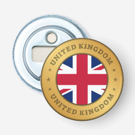Abrebotellas Bandera del Reino Unido