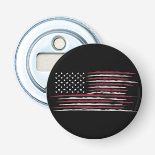 Abrebotellas Bandera Grunge de Estados Unidos