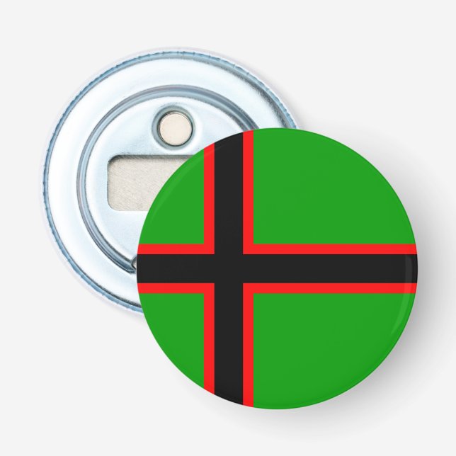 Abrebotellas Bandera nacional de Karelia (Anverso)