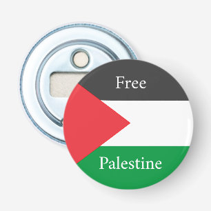 Abrebotellas Bandera palestina Free Palestine personalizada