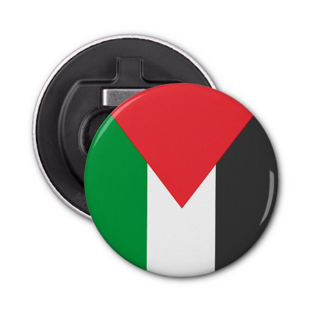 Abrebotellas Bandera palestina Free Palestine personalizada (Anverso)