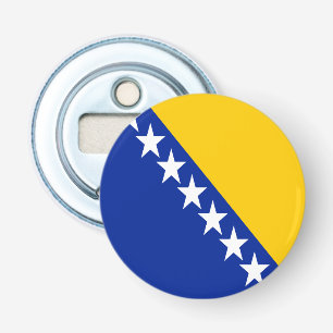 Abrebotellas Bandera Patriótica de Bosnia Herzegovina