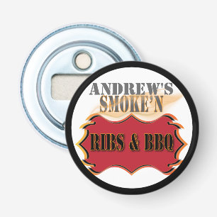 Abrebotellas Barbacoa de monograma o barbacoa personalizada