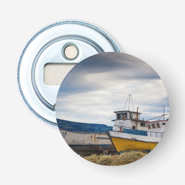 Abrebotellas  Barcos de pesca (Anverso)