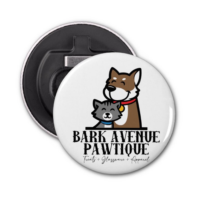 Abrebotellas Bark Avenue Pawtique (Anverso)