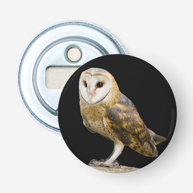 Abrebotellas Barn Owl (Anverso)