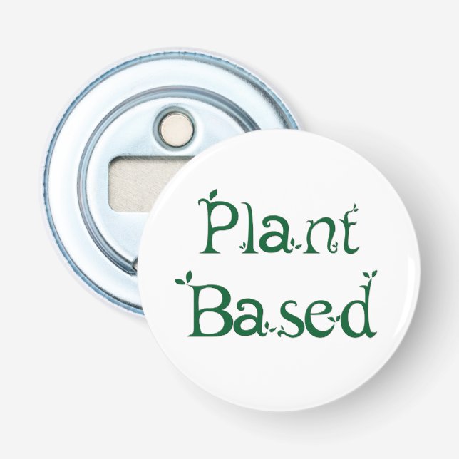 Abrebotellas Basado en planta (Anverso)