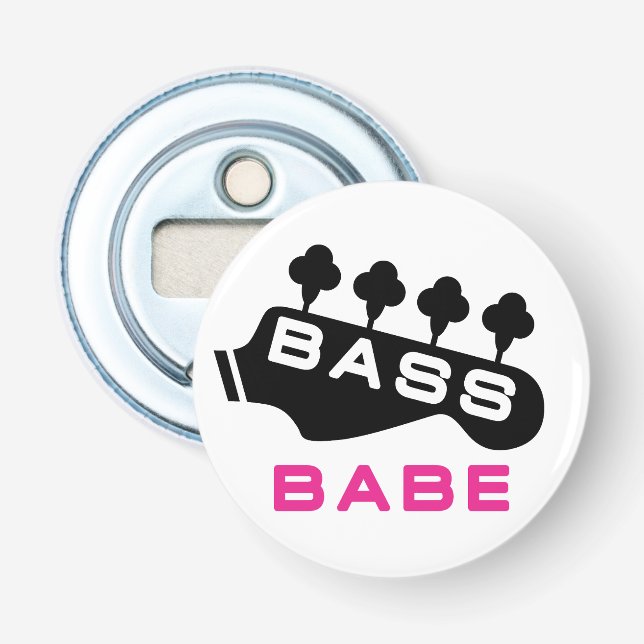 Abrebotellas Bass Babe Regalo Para Baid (Anverso)