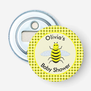 Abrebotellas Bebé Amarillo Cute Género Baby Shower Neutral