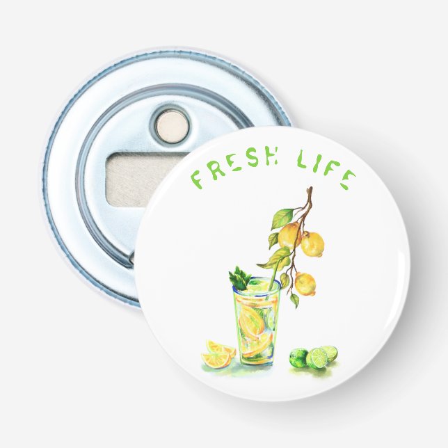 Abrebotellas Bebida de jugo de limón Lemonade Fiesta Botella Ap (Anverso)