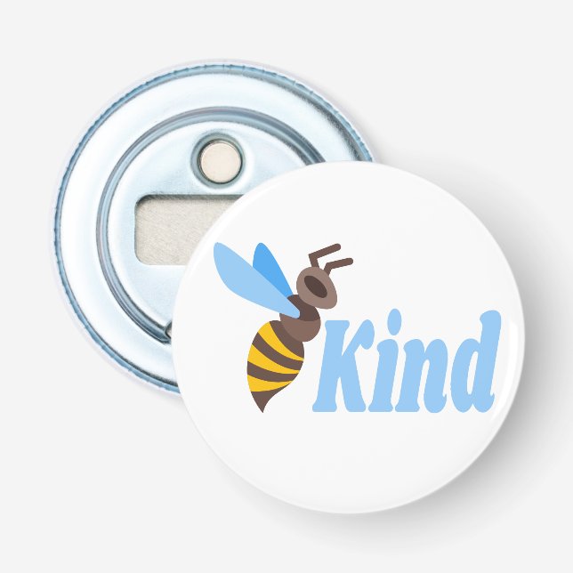 Abrebotellas Bee Kind (Anverso)