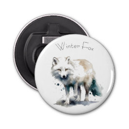 Abrebotellas Belleza ártica: personalizado de Winter Fox