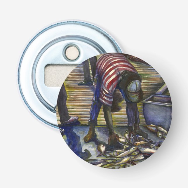 Abrebotellas Bendiciones del sábado, isla del puerto (Anverso)