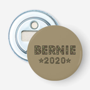 Abrebotellas Bernie 2020 Camouflage Election Brown