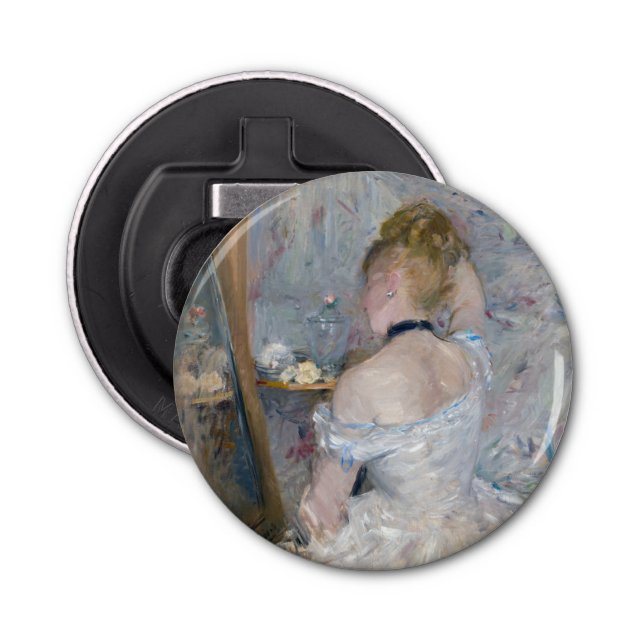Abrebotellas Berthe Morisot - Mujer en su retrete (Anverso)