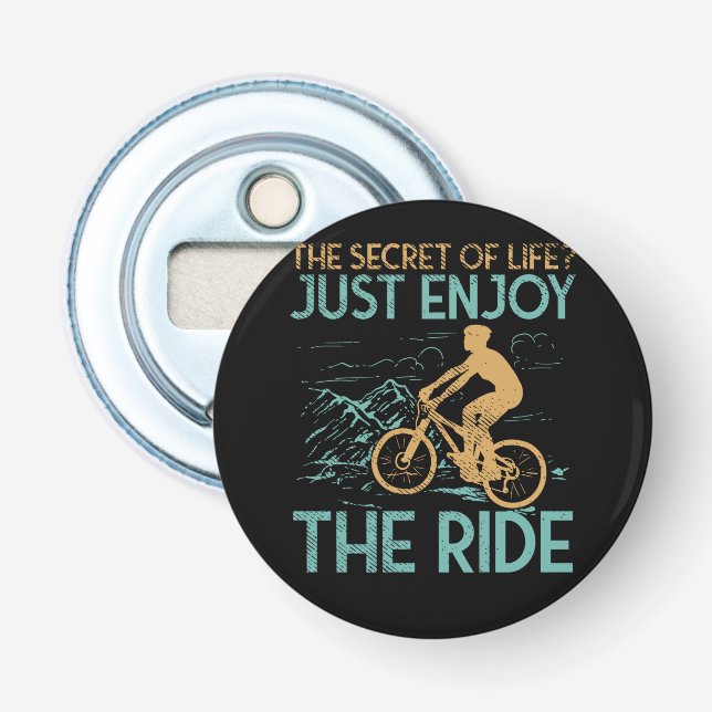 Abrebotellas Bicicleta de montaña (Anverso)