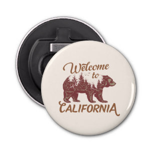 Abrebotellas Bienvenidos a California Bear Forest