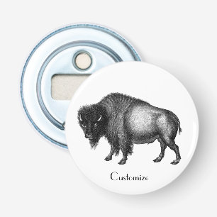 Abrebotellas Big Bison Buffalo Thunder_   CoveSilver Plantado