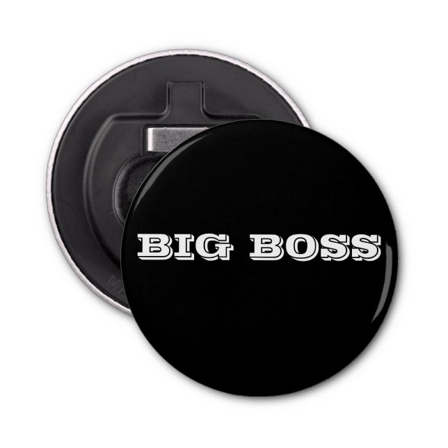Abrebotellas Big Boss bumpersticker (Anverso)
