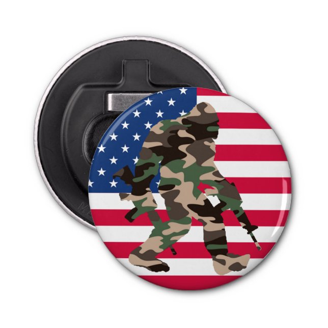 Abrebotellas Bigfoot Sasquatch Camo (Anverso)