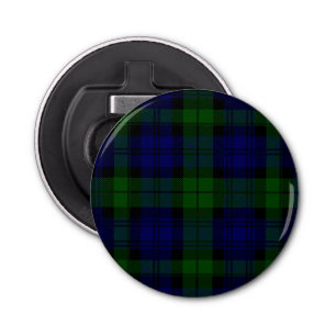 Abrebotellas Black Watch Tartan Blue Green Plage
