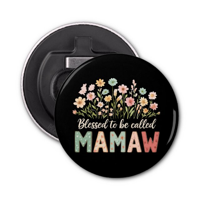 Abrebotellas Blessed to be called Mamaw (Anverso)