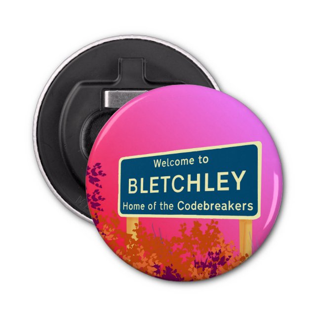 Abrebotellas Bletchley Codebreakers (Anverso)
