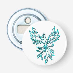 Abrebotellas Blue Phoenix Rising en Blanco