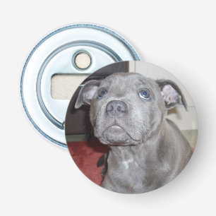 Abrebotellas Blue Staffy Cuppy Love Eyes, Bottle Opener.