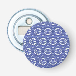 Abrebotellas Blue Tile Wedding Favor Gift Bottle Opener