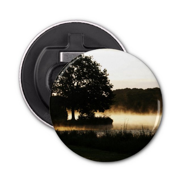 Abrebotellas Bocnm Morning Lake Scene (Anverso)