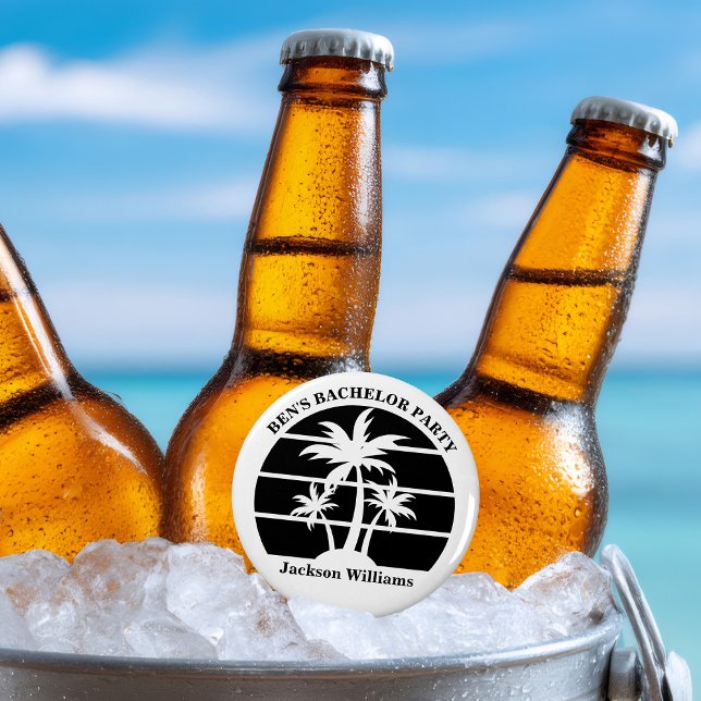 Abrebotellas Boda de Isla de Soltero en la Playa Groomsmen (Subido por el creador)